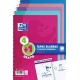 PACK 4+1 CUADERNO ESPIRAL TAPA BLANDA FOLIO 80 HOJAS 4X4 CON MARGEN COLORES TENDENCIA OXFORD 400072719